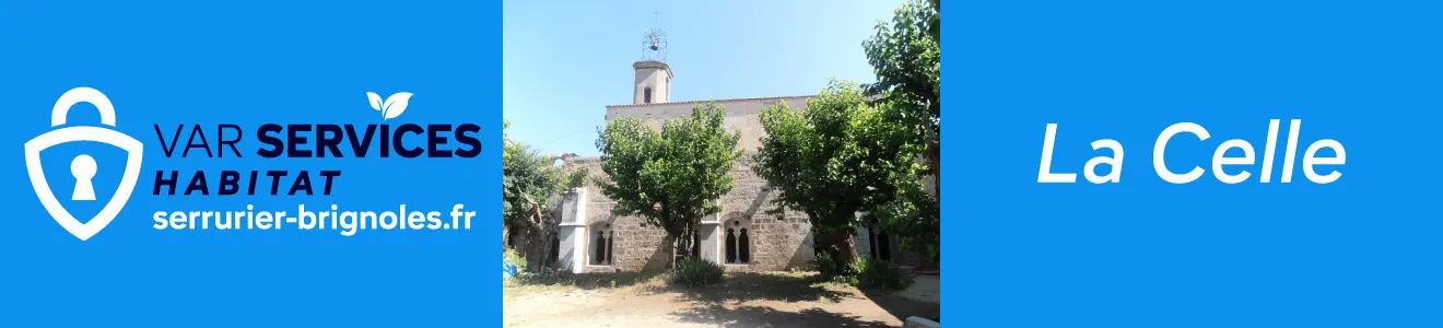 Serrurier à La Celle : ouverture de porte, changement de serrure, installation de porte blindée, réparation de volets roulants, vitrerie. Intervention rapide 7j/7.
