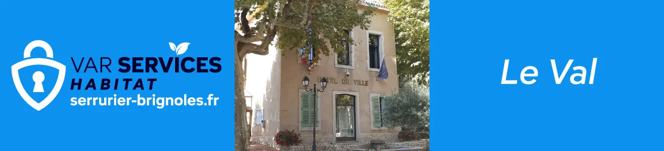 Serrurier à Le Val – Intervention rapide pour ouverture de porte, pose de serrure, vitrerie, volets roulants et porte blindée. Artisan local certifié 7j/7.