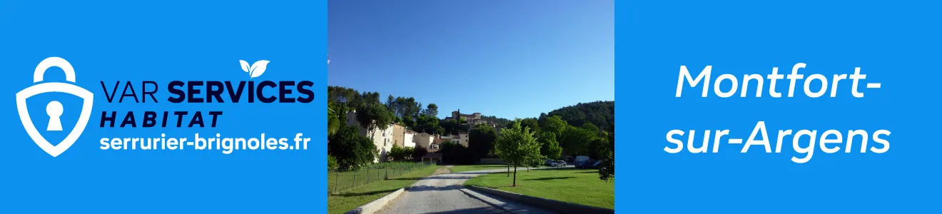 Serrurier à Montfort-sur-Argens : ouverture de porte, changement de serrure, installation de porte blindée, réparation de volets roulants, vitrerie. Intervention rapide 7j/7.