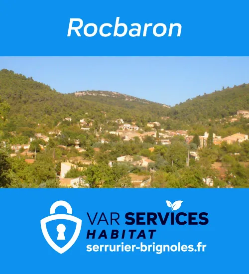 Serrurier à Rocbaron : ouverture de porte, changement de serrure, installation de porte blindée, réparation de volets roulants, vitrerie. Intervention rapide 7j/7.
